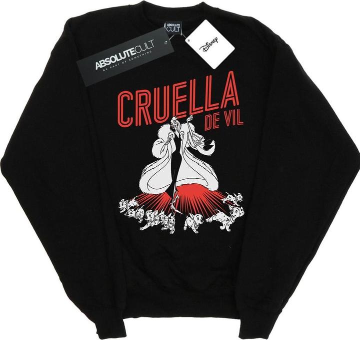 Disney Cruella De Vil Dalmatians Sweatshirt (M)