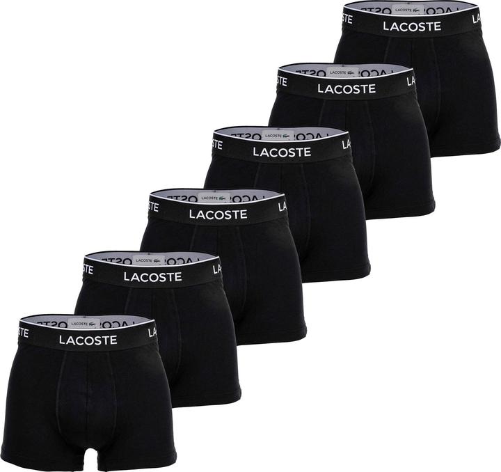 Immagine prodotto Lacoste Boxer Court Sous-Vetement (L, confezione da 6)