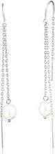 Produktbild JVD - Long silver earrings with river pearl SVLE1860X75P100