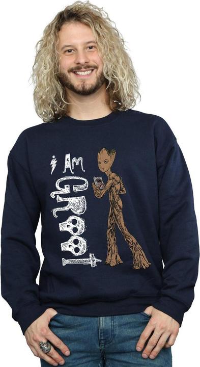 Image du produit - Sweat AVENGERS INFINITY WAR AM TEENAGE GROOT - Homme (XL)