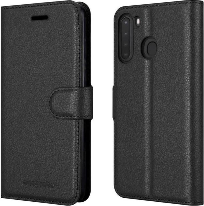 Actual product image Cadorabo Book with stand function cover (Samsung Galaxy A21)