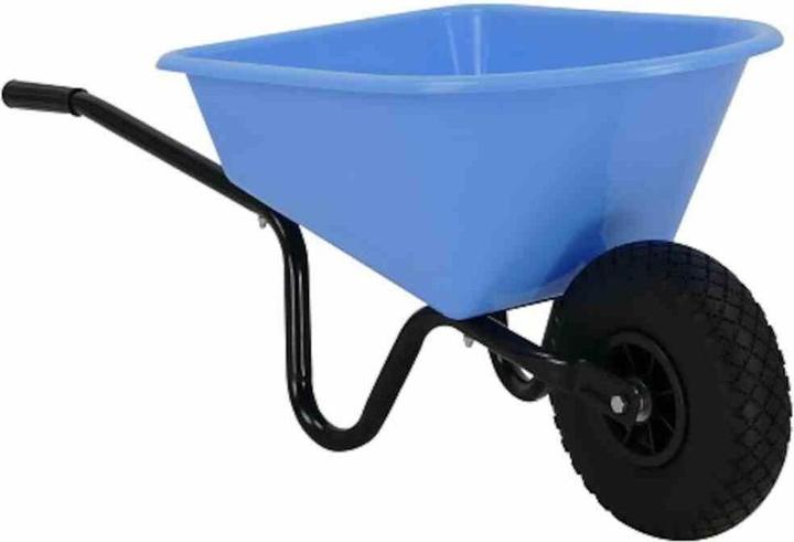 Productafbeelding FORT Kinderkruiwagen 20 l blauw gemonteerd met PU wiel