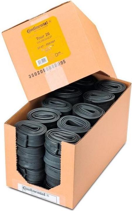 Actual product image Continental Tube MTB 26 workshop packaging - 50 pieces (Presta (SV), 26", 42 mm)