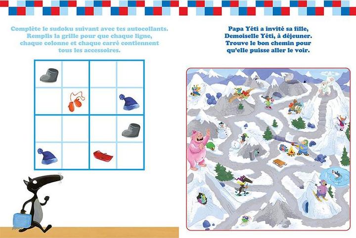 Image du produit Mon cahier d'activités Loup / Vive Noël! (Français, Thuillier Éléonore, 2024)