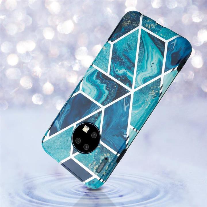 Produktbild Cadorabo IMD TPU Bunter Marmor Cover (Huawei Mate 30)