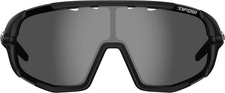 Actual product image Tifosi Optics Sled Sunglasses, Grey (Clear, Smoke, Ac Red, Clear, Smoke, Ac Red)