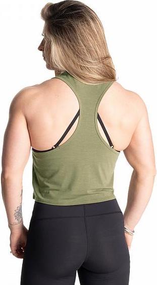 Actual product image Better Bodies Empire Loose Racerback Washed Green (L)