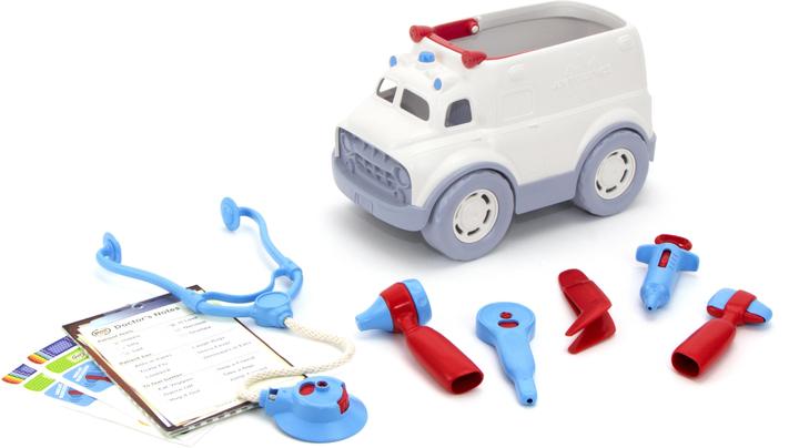 Actual product image Green Toys Ambulance & Doctors Set