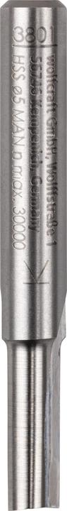 Produktbild wolfcraft wolfcraft 1 Nutfräser HSS S=6mm ø10x20mm
