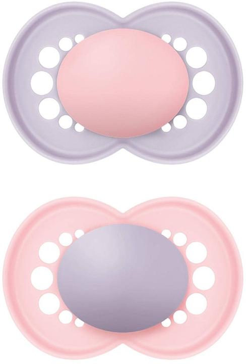 Actual product image MAM Original pacifier 16-36 months Girl 2 pcs (2 x, 16 - 36 M.)