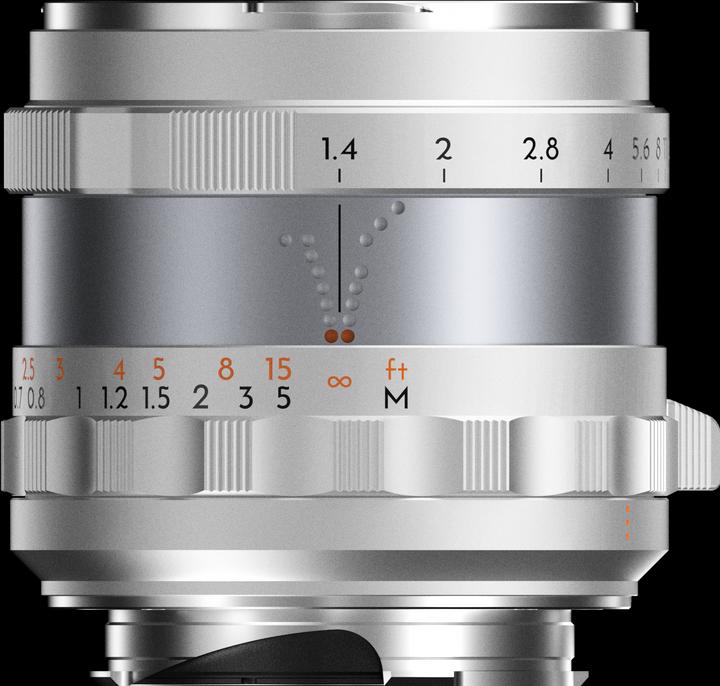 Image du produit Thypoch Objectif photographique plein cadre Simera 50mm f1.4 pour monture Leica M - Argent (Leica M, Plein format)