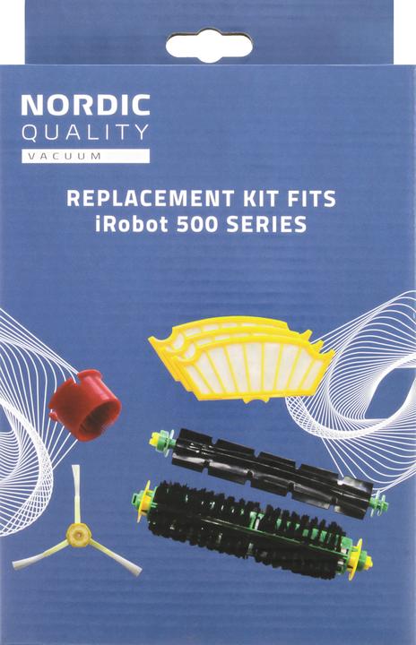Actual product image Deltaco Replacement kit for the iRobot 500 series