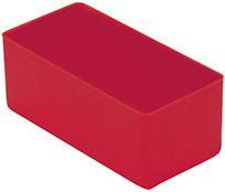 Actual product image LA-KA-PE Insert box 99 x 49 x 40 mm red PS for drawers and assortment boxes