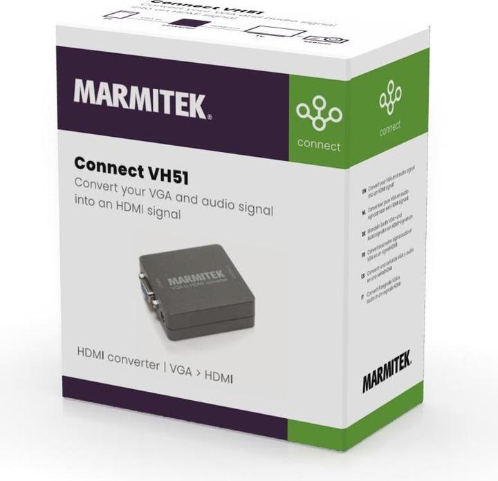 Actual product image Marmitek Connect VH51
