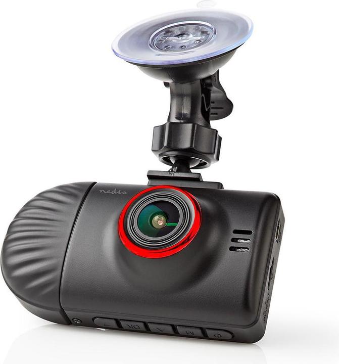 Immagine prodotto Nedis Cityline Roma, doppia videocamera da cruscotto 1440p, 2,3" (Ricevitore GPS, Bluetooth, Microfono incorporato, Display integrato, Accelerometro, Visione notturna, HD)