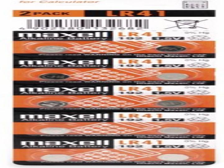 Image du produit Maxell LR41 (10 pcs, LR41, 28 mAh)