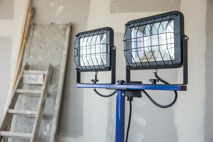 Image du produit As - Schwabe Trépied pour projecteur de chantier à LED (5100 lm)