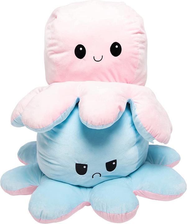 Produktbild Kunstify XXL Oktupus 80cm Pink Hellblau