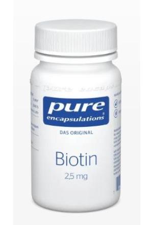 Immagine prodotto Pure encapsulations Capsule di biotina (60 Pezzo/i, Pillole, 26 g)