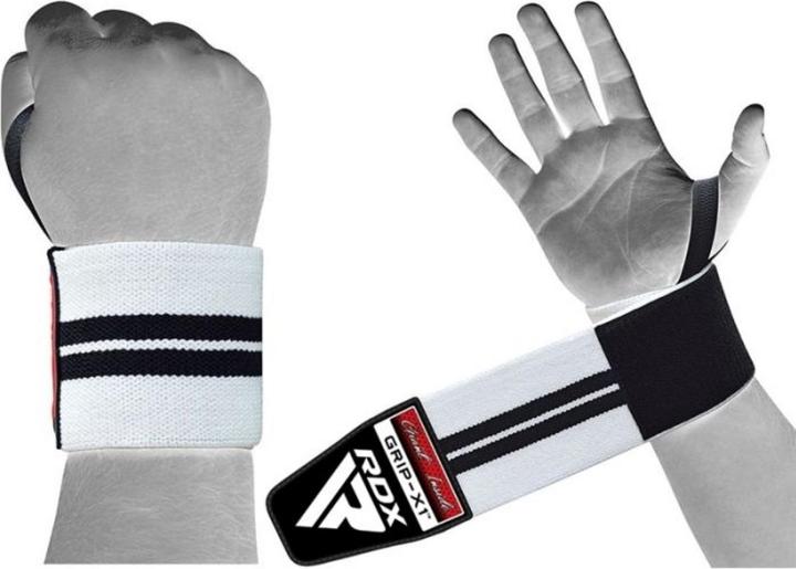 Produktbild Rdx W3 Gewichtheber Handgelenkbandage Mit Daumenschlaufen (One Size)