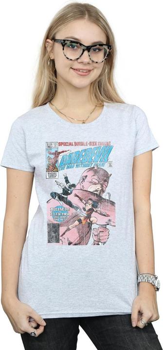 Immagine prodotto Daredevil Distressed Bullseye Vs Elektra Cover Maglietta Donna (S)