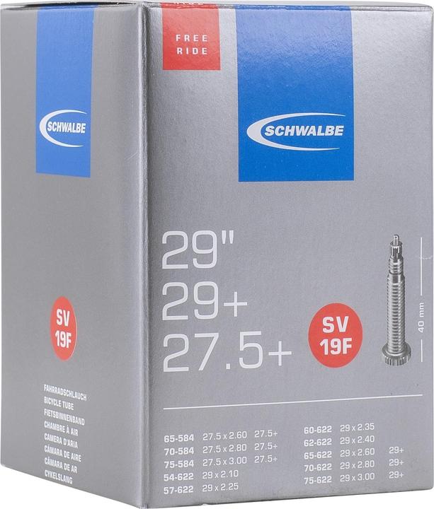 Image du produit Schwalbe SV19F (Presta (SV), 29", 27.5", 40 mm)