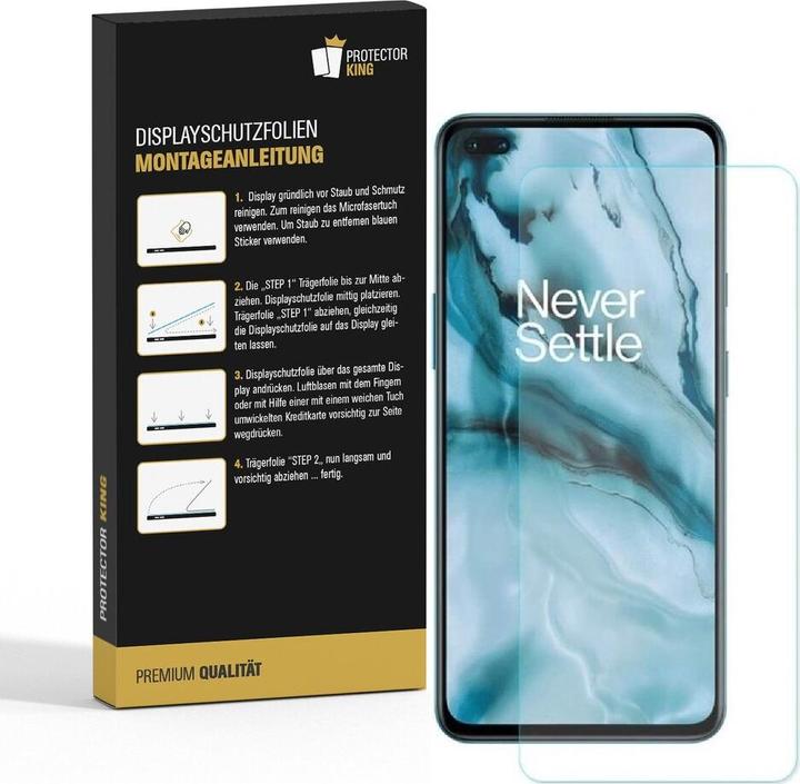 Produktbild Protectorking 4x Premium Displayschutzfolie 3D KLAR (4 Stück, OnePlus Nord)