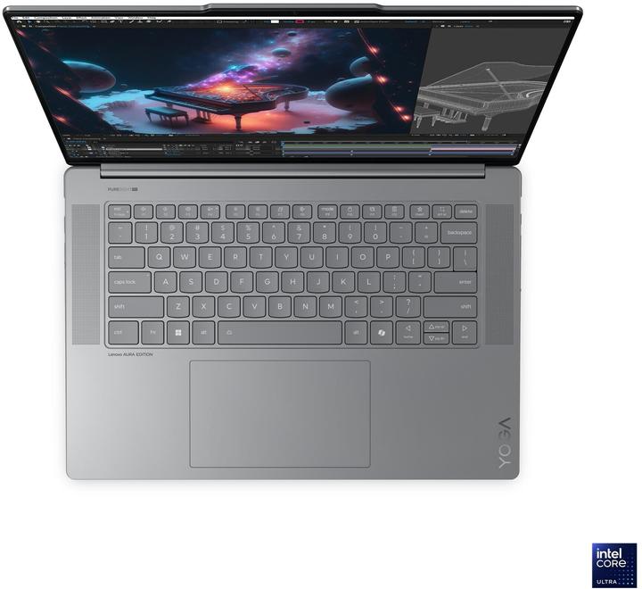 Actual product image Lenovo Yoga Slim 7i Aura Edition (15.30", Intel Core Ultra 7 258V, 32 GB, 1000 GB, CH)