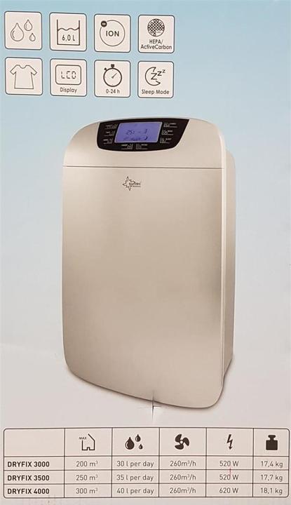 Productafbeelding Suntec Wellness 13102 DryFix 4000 Ontvochtiger (30 m²)