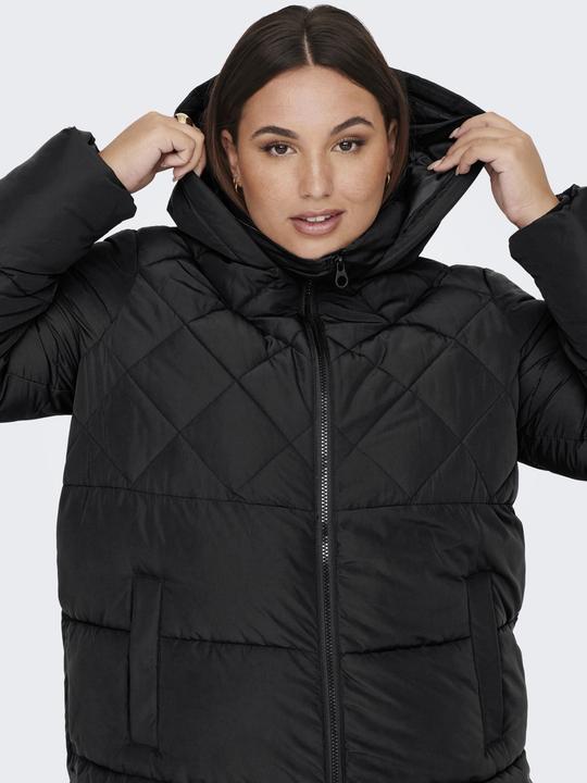 Produktbild Only Curvy gesteppte Kapuzen Mantel (44)
