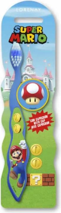Actual product image Super Mario Toothbrush With Cap (1 x)