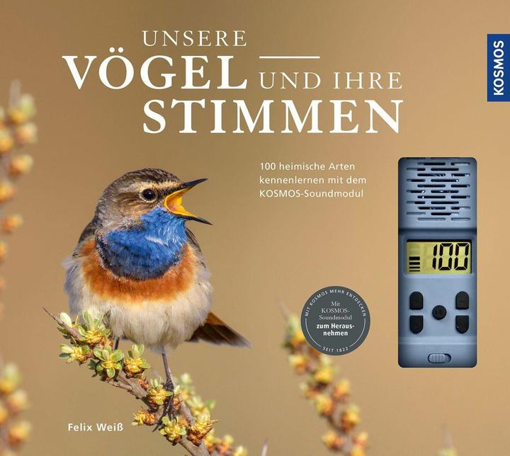 Actual product image Kosmos Unsere Vögel und ihre Stimmen (German, Felix Weiss, 2022)