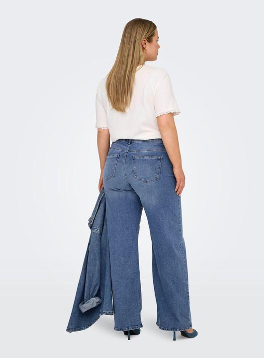 Produktbild Only CARSALLY Mittlere Taille Weiter Beinschnitt Jeans Jeans mit weitem Bein (46)