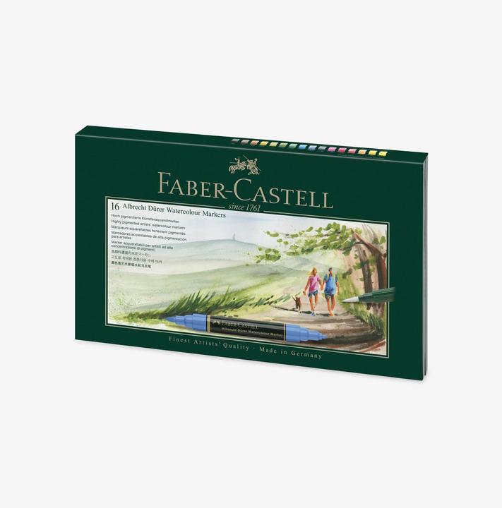 Image du produit Faber-Castell Stylos à pointe feutre Albrecht Dürer 17 pièces (Multicolore, 17 x)