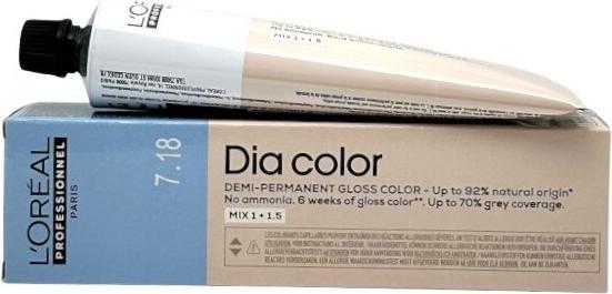 Immagine prodotto L'Oréal Paris Loreal DIA Colour 7.18 Biondo Medio Cenere Moka 60 ml (7,18 Biondo medio cenere moka)