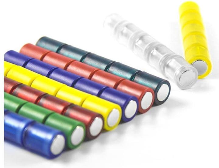 Immagine prodotto Supermagnete Magneti da tavolo cilindrici, verdi trasparenti (5 x)