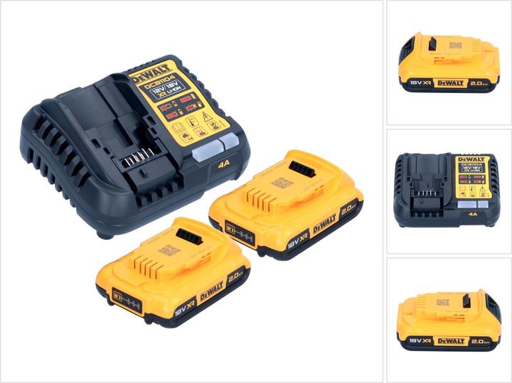 Actual product image DeWalt DCB1104D2-QW (18 V)