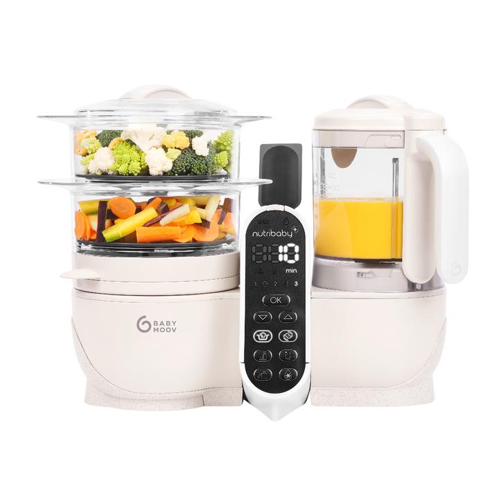 Image du produit Babymoov Nutribaby(+) Mineral beige Robot Multifonctions bébé 6 en 1