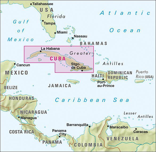 Image du produit Map Carte Cuba/Cuba 1 : 775 000 775000