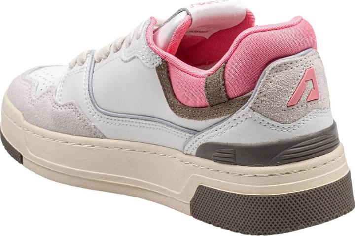 Image du produit Autry sneakers clc low in suede and nubuk white and geranium (42)