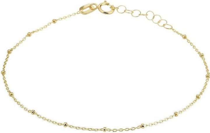 Marie Celeste Armbandkugeln 1,3 mm 16 + 3 cm - Gold (19 cm, 14K Gelbgold)