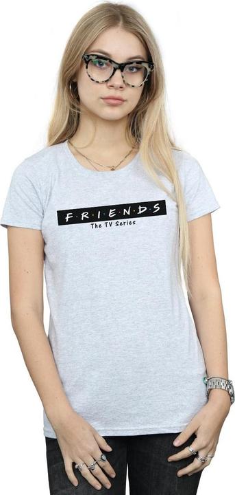 Actual product image Friends Womens/Ladies Logo Block Cotton T-Shirt (XL)