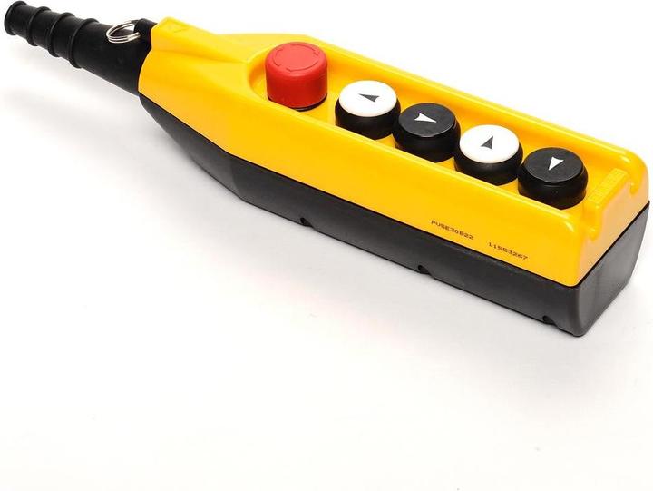 Actual product image Romet Control pendant 5 buttons, including emergency stop over 30 mm, one speed - PV5E30B22