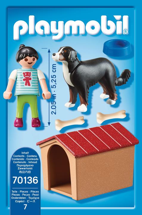 Image du produit Playmobil Chien de ferme avec niche (70136, Playmobil Country)