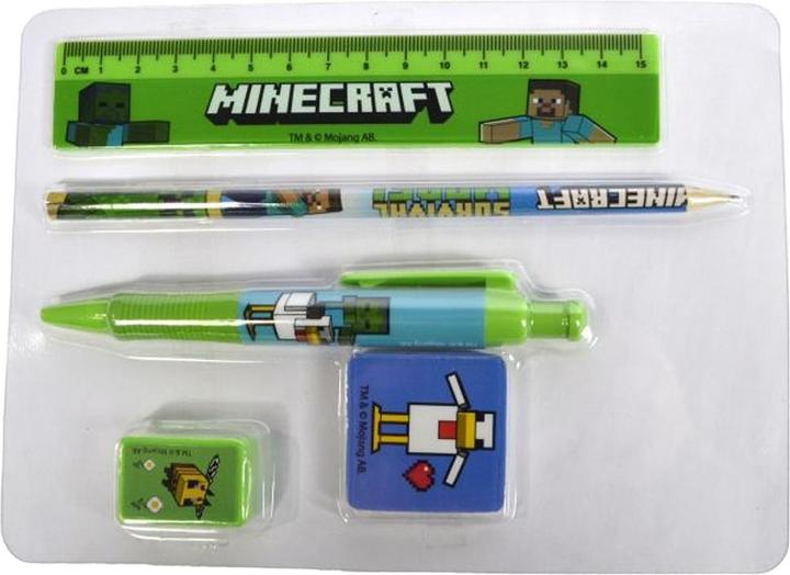 Actual product image Minecraft Bumper Classic A5 Stationery Set (Colored, 1 x)