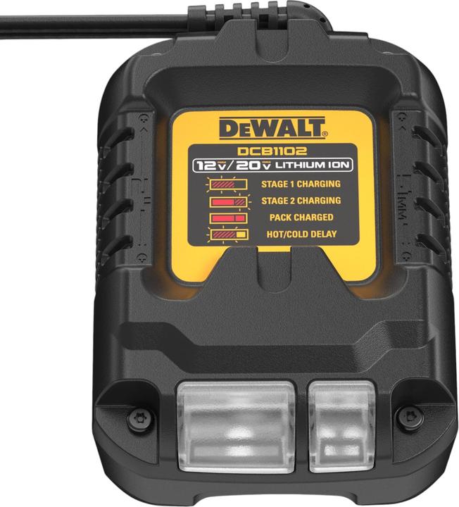 Actual product image DeWalt DCB 1102 D2 Battery Starter Set (18 V)