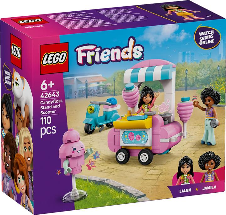 Produktbild LEGO Zuckerwattestand (42643, LEGO Friends)