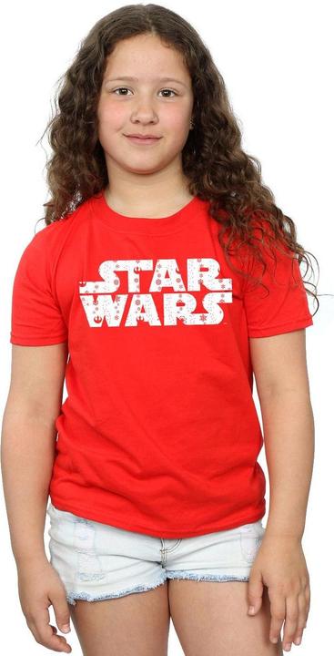 Image du produit Star Wars - T-shirt CHRISTMAS LOGO - Fille (140, 146)