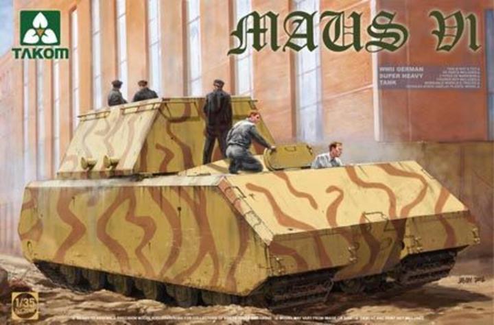 Immagine prodotto Takom Carro armato tedesco super pesante della seconda guerra mondiale Mouse V1