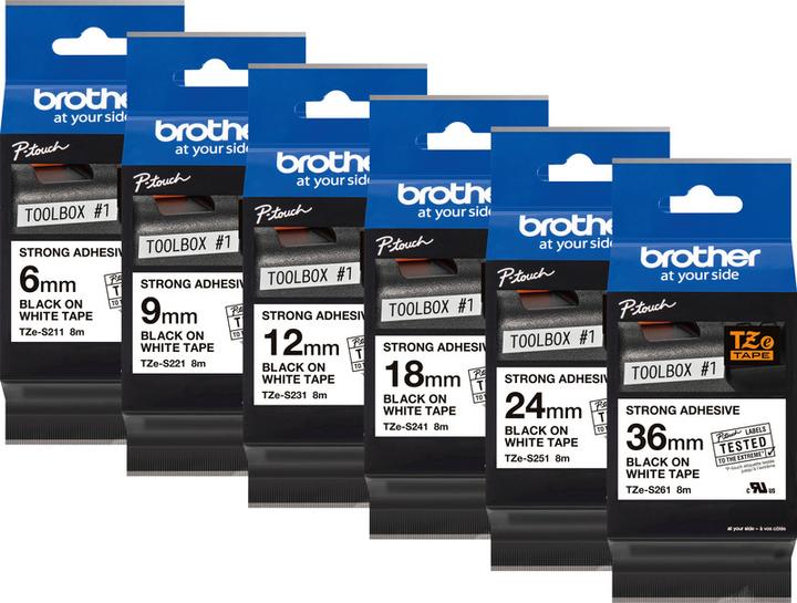 Produktbild Brother TZe-S651 (2.40 cm, Gelb)